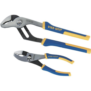 Irwin Vise-Grip ProPlier 6 In. Slip Joint and 10 In. Groove Joint Plier Set (2-Piece)