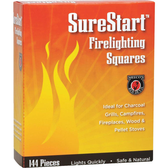 Meeco's Red Devil SureStart Fire Starter Squares (144-Pack)