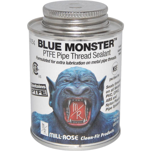 Blue Monster 4 Fl. Oz. White Industrial Grade PTFE Thread Sealant