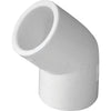 Charlotte Pipe 1-1/2 In. Schedule 40 Standard Weight PVC Elbow