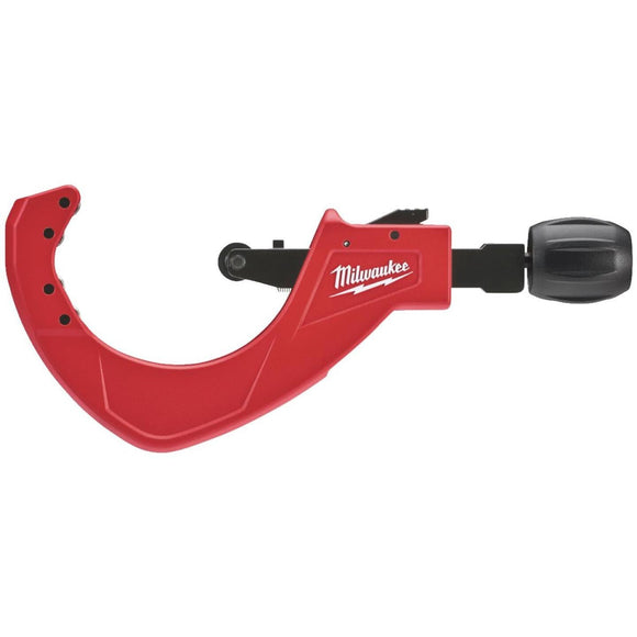 Milwaukee 3-1/2 In. Quick Adjust Copper Tubing Cutter, 1-5/8 In. to 3-5/8 In. Pipe Capacity