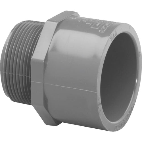Charlotte Pipe 1/2 In. Schedule 80 Male PVC Adapter