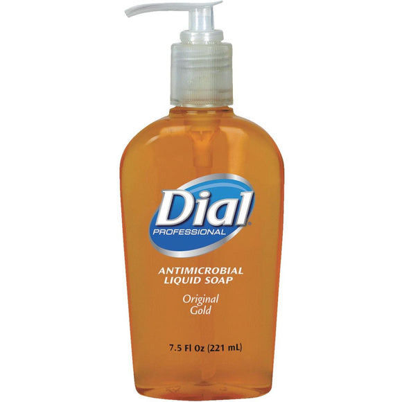 Dial Professional 7.5 Oz. Gold Antimicrobial Liquid Hand Soap