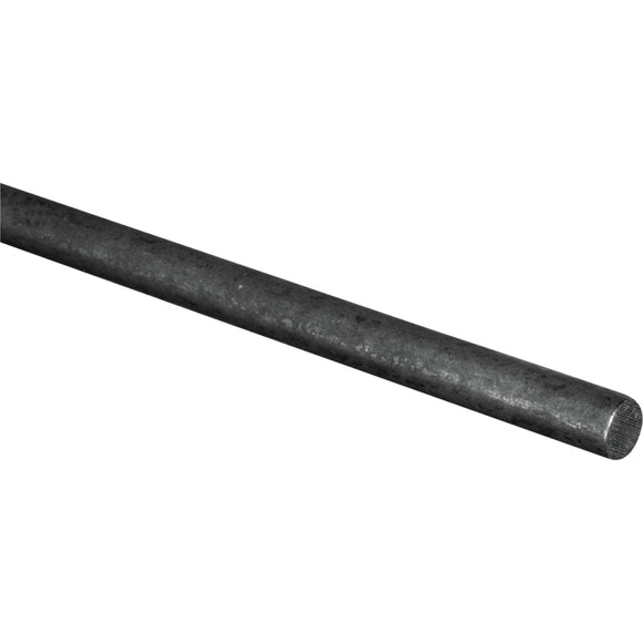 Hillman Steelworks Steel 1/8 In. X 4 Ft. Solid Rod