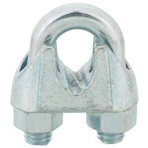 Campbell 3/8 In. Galvanized Iron Cable Clip