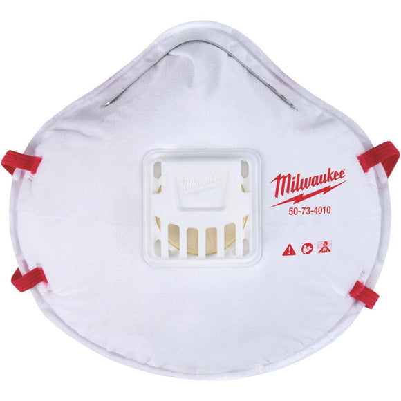 Milwaukee Disposable N95 Valved Respirator