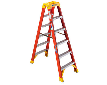 Werner 6ft Type IA Fiberglass Twin Ladder T6206