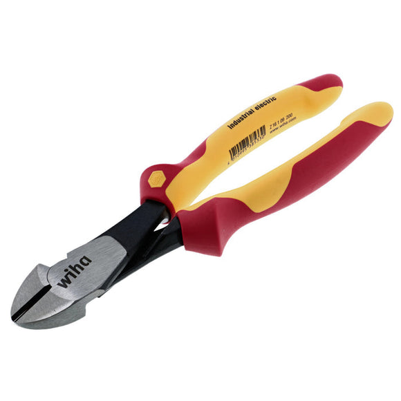 Wiha Tools Insulated Industrial High Leverage Diagonal Cutters 8.0