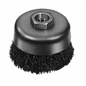 5 in. Carbon Steel Crimped Wire Cup Brush