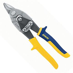 Irwin Utility Snips Straight And Angles Cut Forged 9 1/2" x 1-5/16"